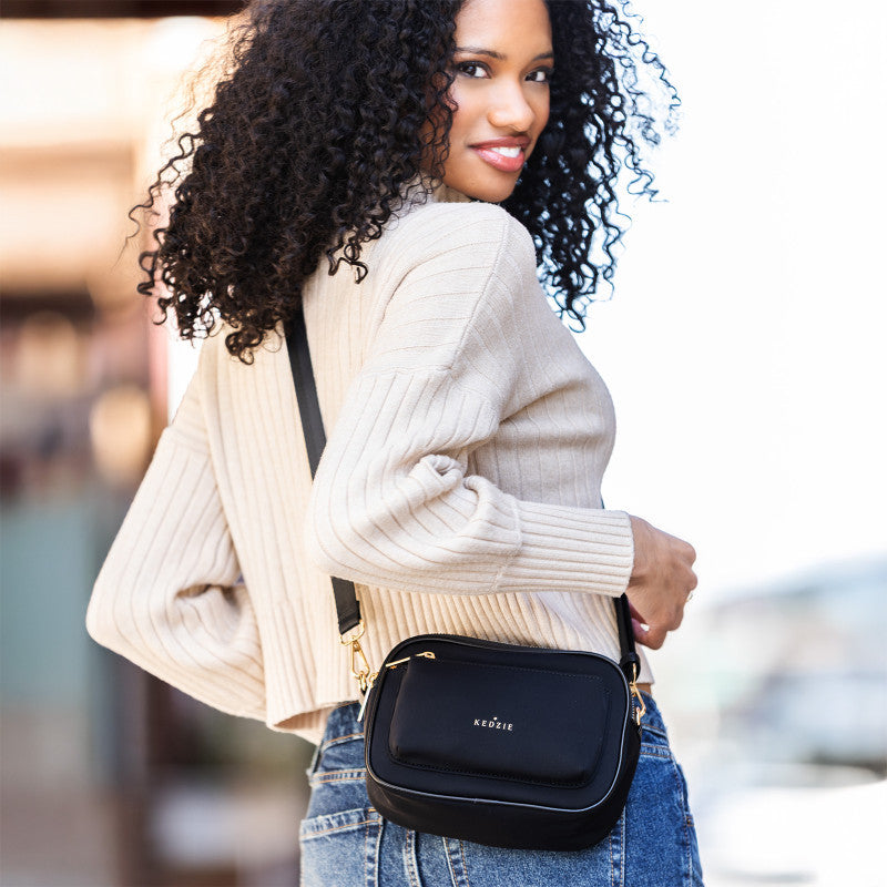 Kedzie Black Sloane Crossbody