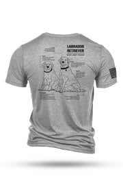 Nine Line Men's Labrador Schematic Tee