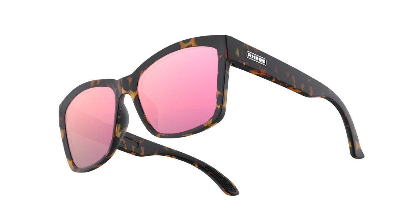 Rheos Lana Floating Polarized Sunglasses — Tortoise / Rose