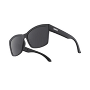 Rheos Lana Floating Polarized Sunglasses — Medium Square / Gunmetal