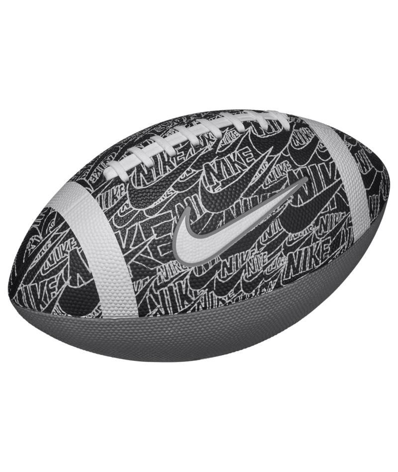 Nike Playground Logo Graphic Youth Football - Smoke Grey