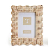 Two's Company 5x7 Wicker Weave Photo Frame