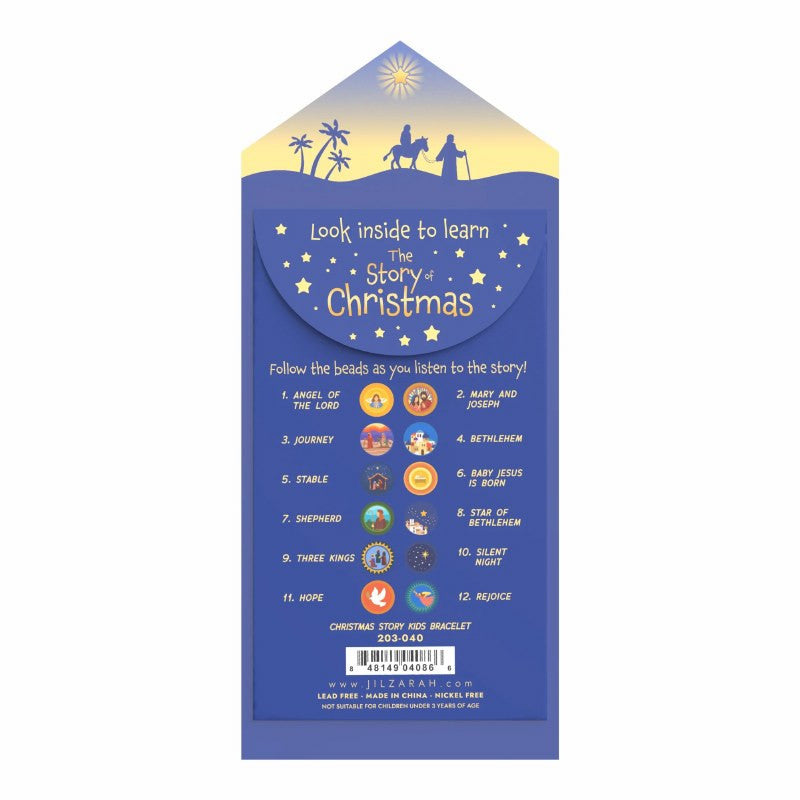 Jilzarah Child Christmas Story Bracelet