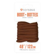 Sof Sole 48" Boot Laces - Brown
