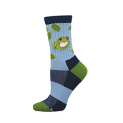 Socksmith Women’s Leap Frog Merino Wool Crew Socks