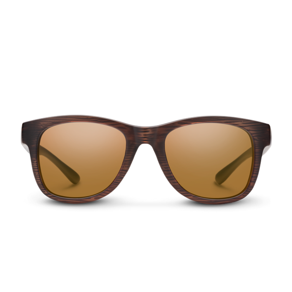 Suncloud Leeway Polarized Sunglasses – Matte Burnished Brown/Polarized Brown