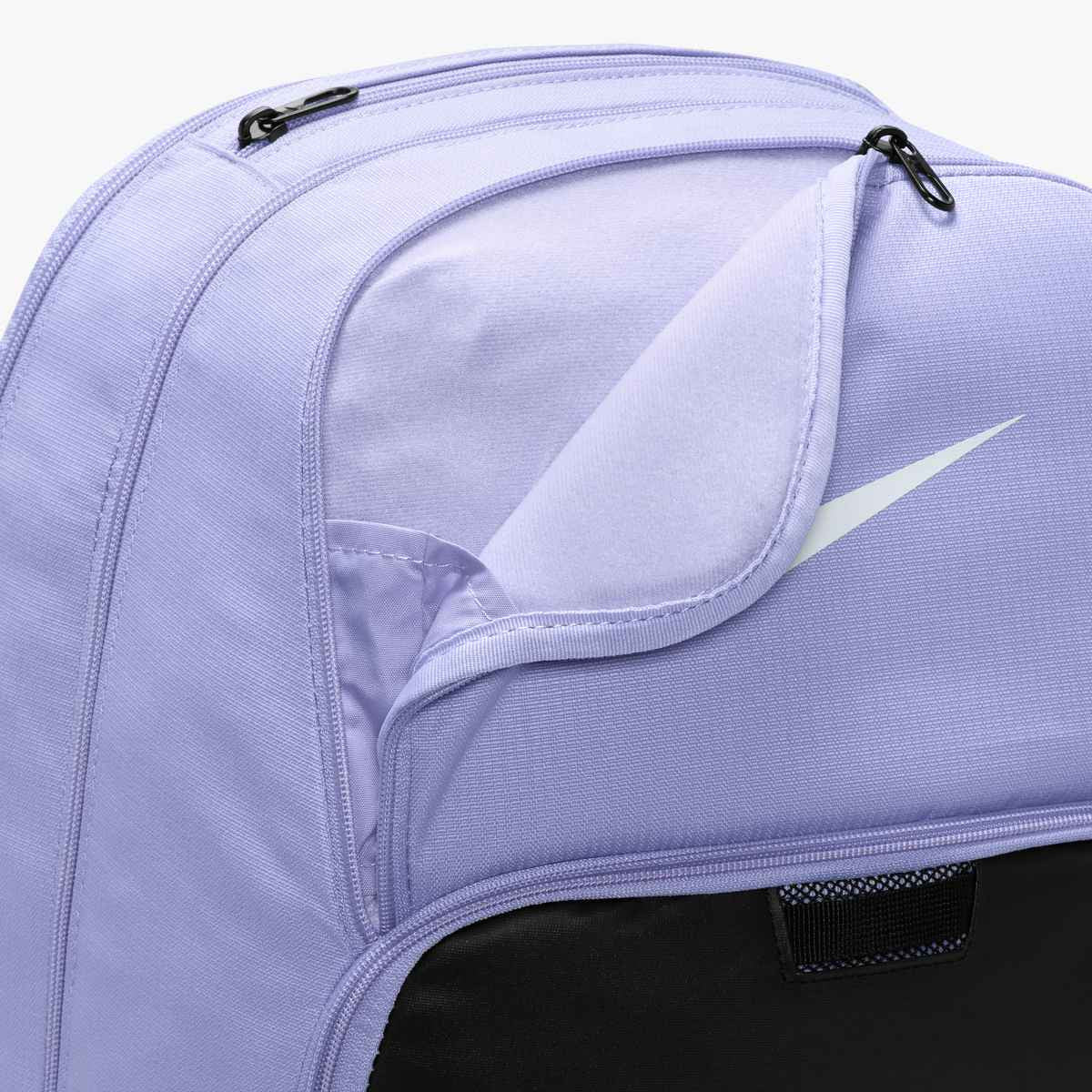 Nike Brasilia 9.5 Training Backpack (Extra Large, 30L)- Lilac Ice/Black/White