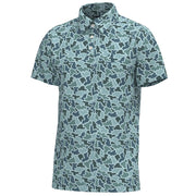 Local Boy Men's Dirty Myrtle Polo - Blue Dog & Moon Camo