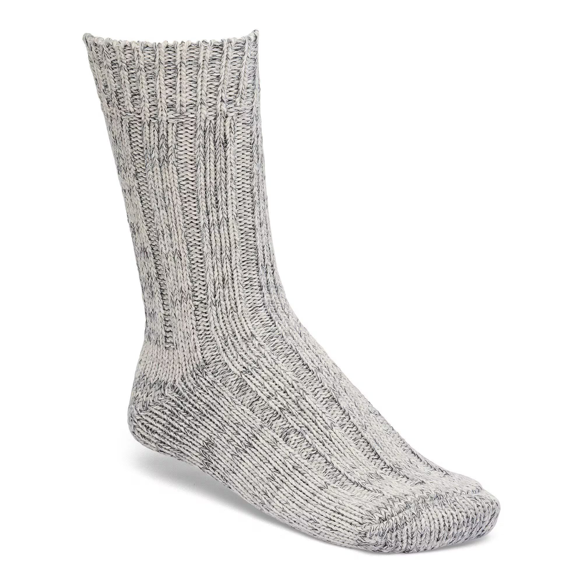 Birkenstock Cotton Twist Socks - Light Gray
