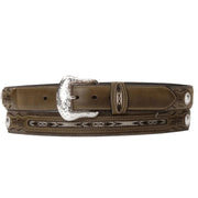Nocona Men's Brown Top Western Belt