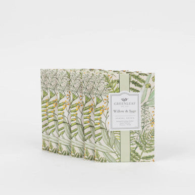Green Leaf Willow & Sage Large Sachet