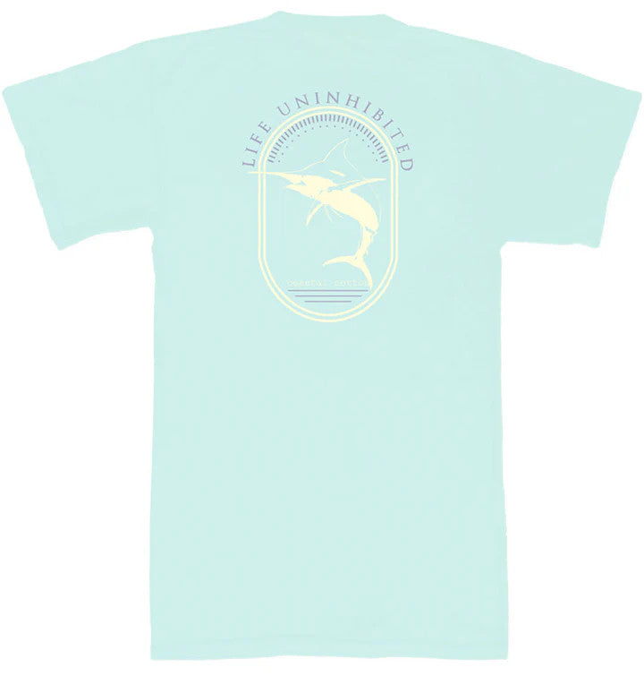 Coastal Cotton Youth Boys Marlin Tee - Reef