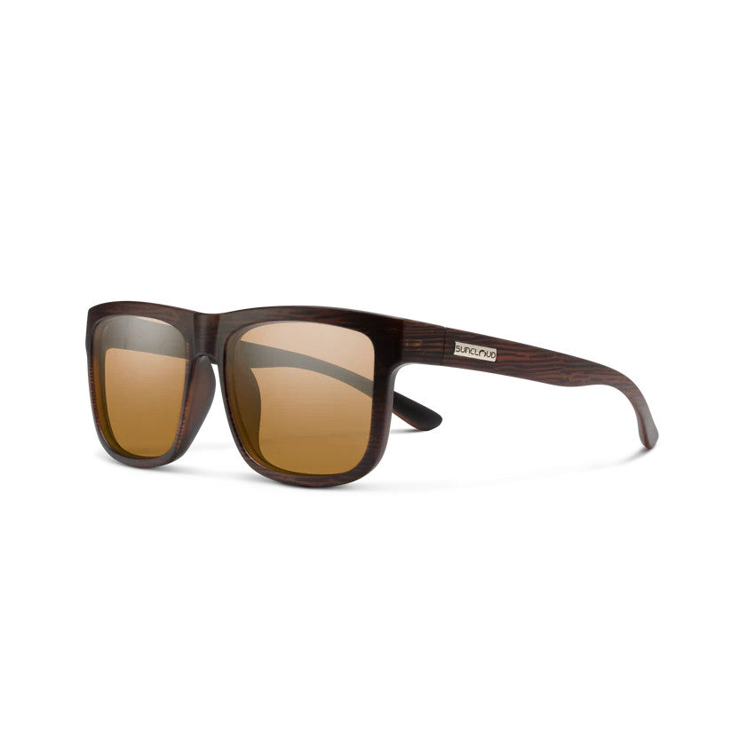 Suncloud Quiver Polarized Sunglasses – Matte Burnished Brown/Polarized Brown