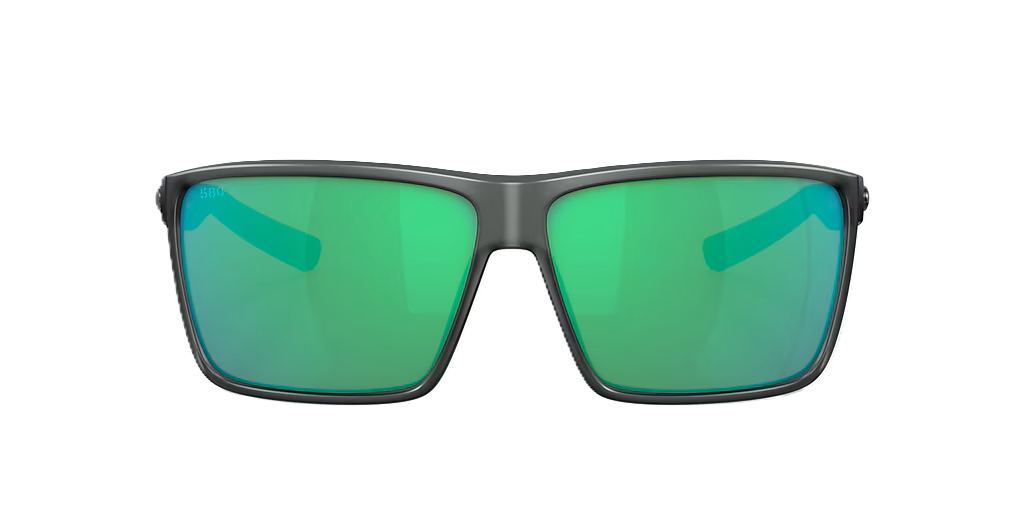 Costa Del Mar Rincon 156 Polarized Sunglasses Matte Crystal with Green Mirror 580G Glass Lenses