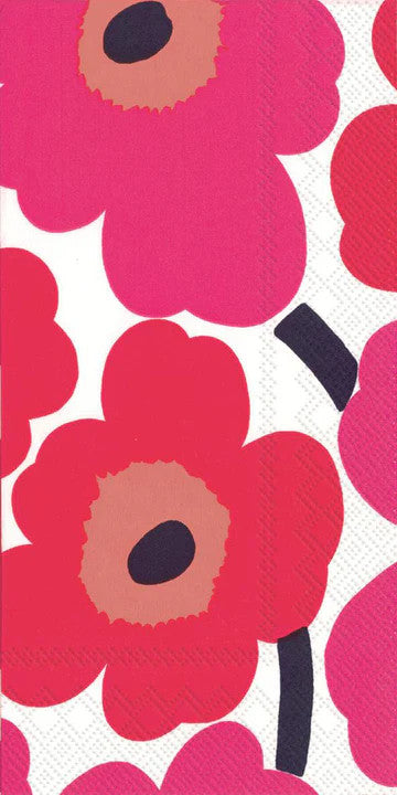 Boston International Unikko Guest Towel Red