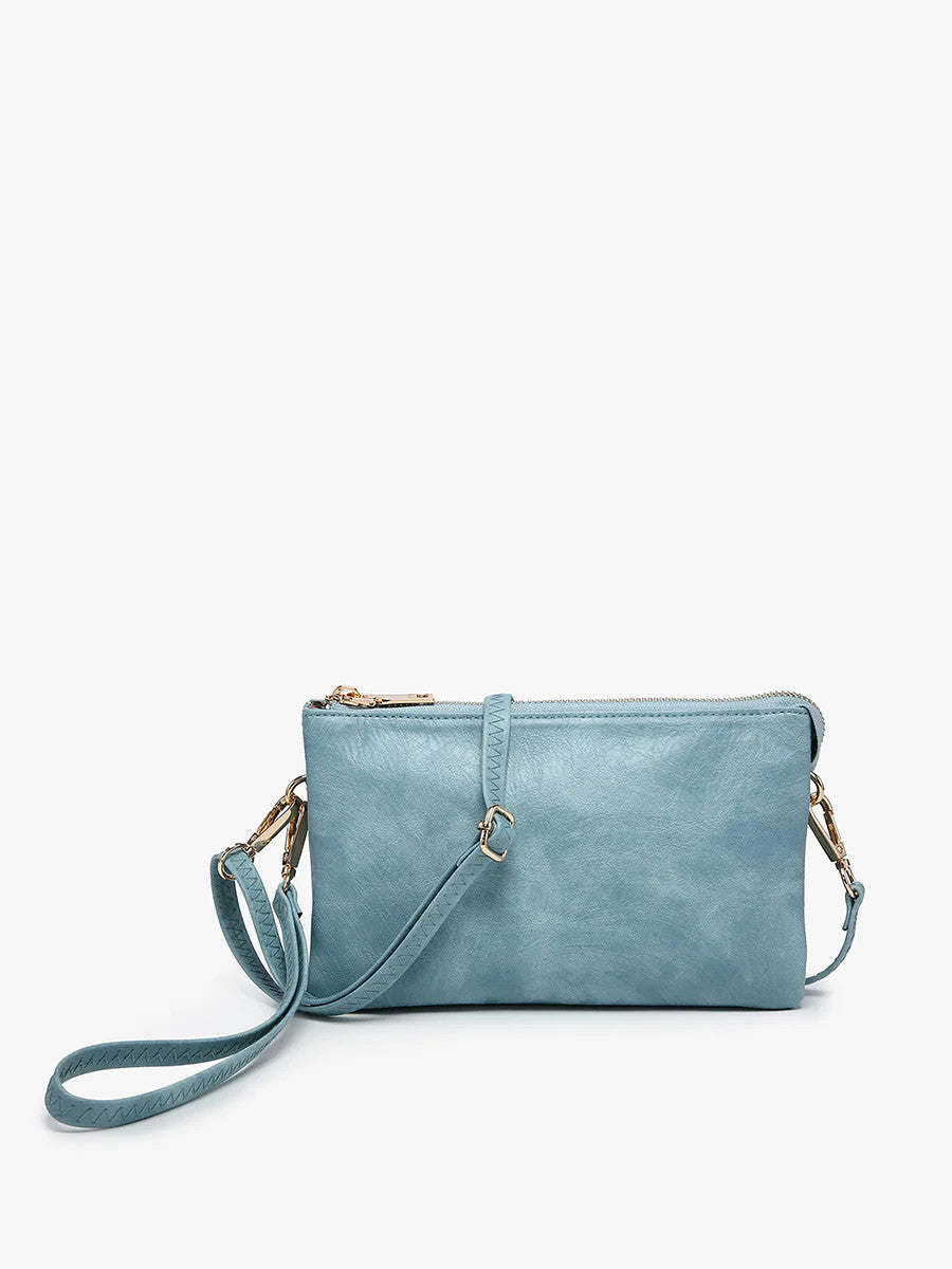 Jen & Co. Riley Vegan Crossbody - Iceberg