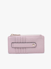 Jen & Co Saige Vegan RFID Wallet - Pastel Purple