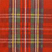 Boston International Classic Check Cocktail Napkin