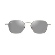 Maui Jim Mekala Polarized Sunglasses – Matte Silver Frame