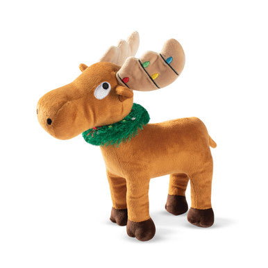 Fringe Merry Chrismoose Dog Toy