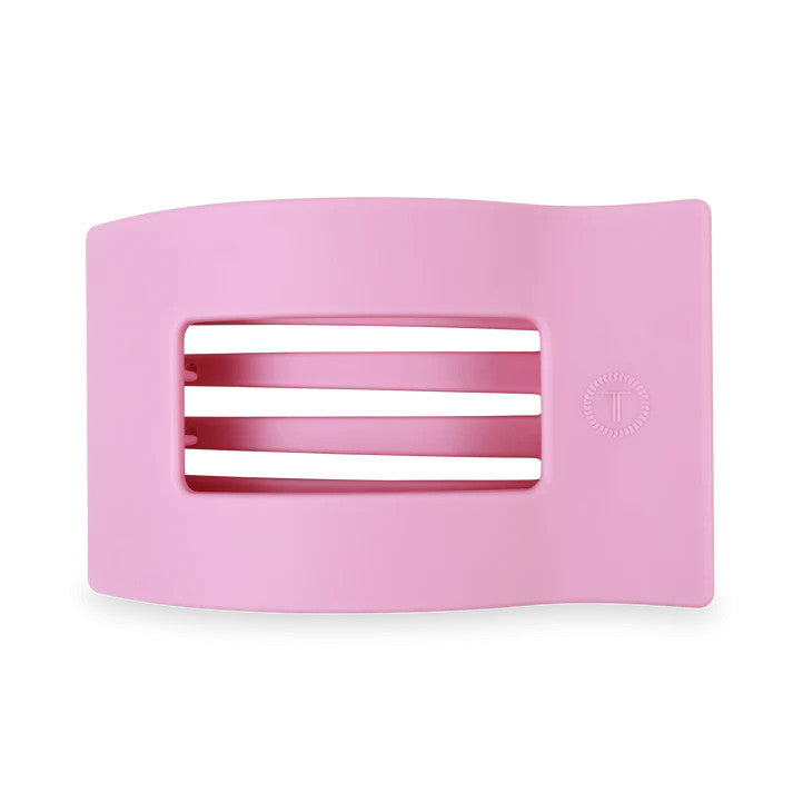 Teleties Merry Pinkmas Large Flat Rectangle Hair Clip