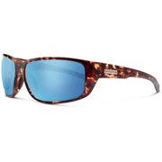 Suncloud Milestone Sunglasses - Tortoise with Polarized Aqua Mirror