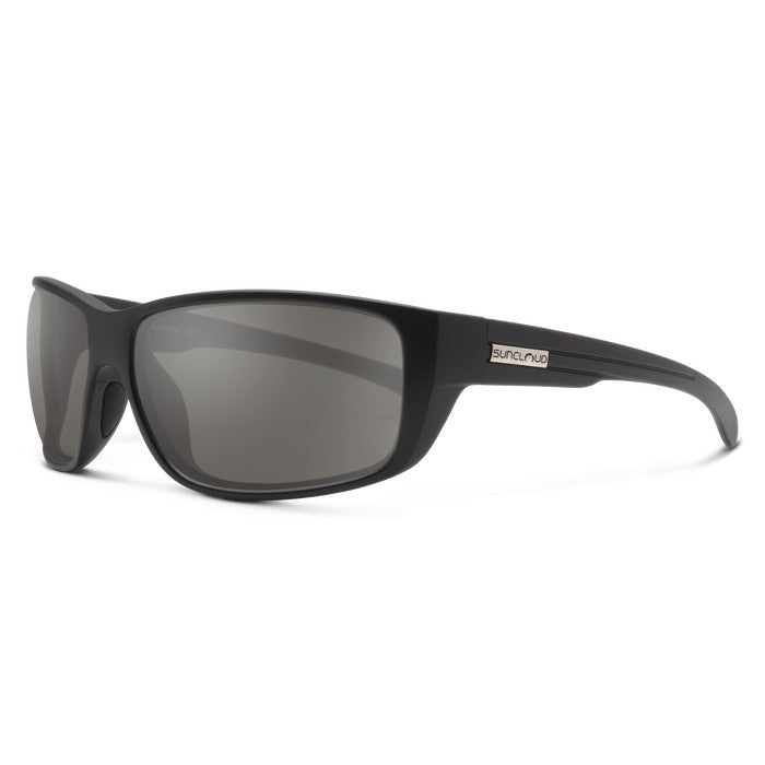 Suncloud Milestone Polarized Sunglasses – Matte Black/Polarized Gray Lens