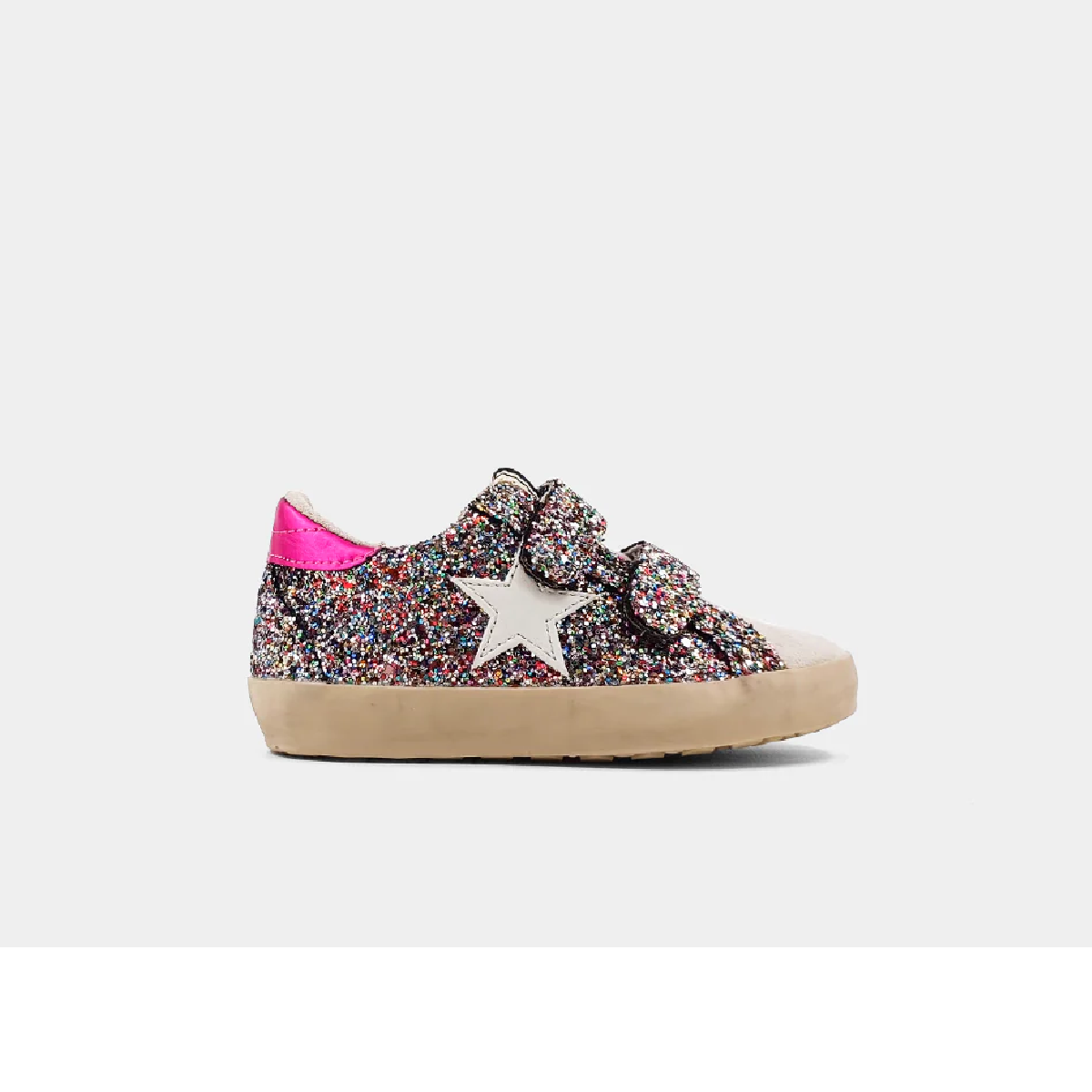 Shu Shop Girls' Sunny Mini Sneakers - Multi-Sparkle
