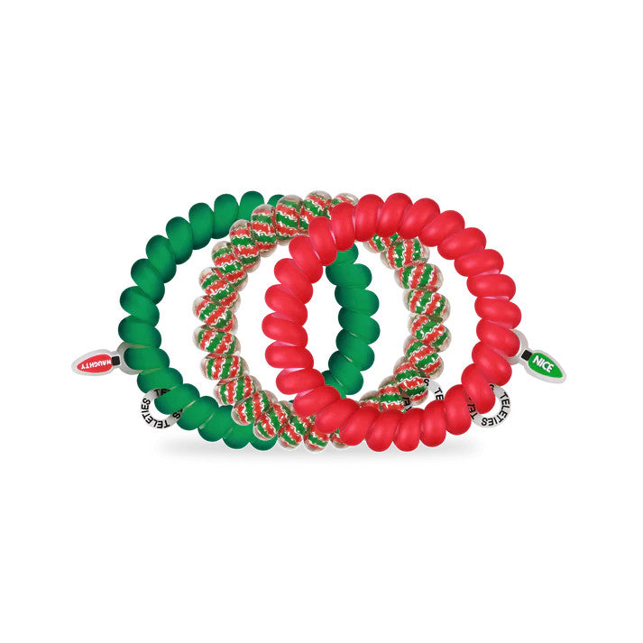Teleties Naughty or Nice Large Hair Ties