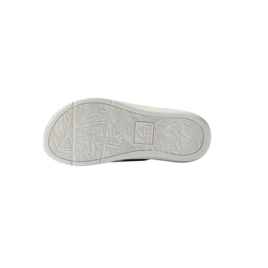 Reef Kids Santa Ana Navy/Khaki Flip-Flops for Youth