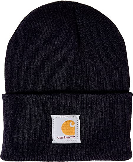 Carhartt Knit Cuffed Beanie-Navy