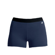 Badger Pro-Compression Girls' Shorts - Navy