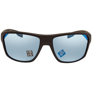 Oakley Split Shot Sunglasses - Matte Black/Prizm Deep Water