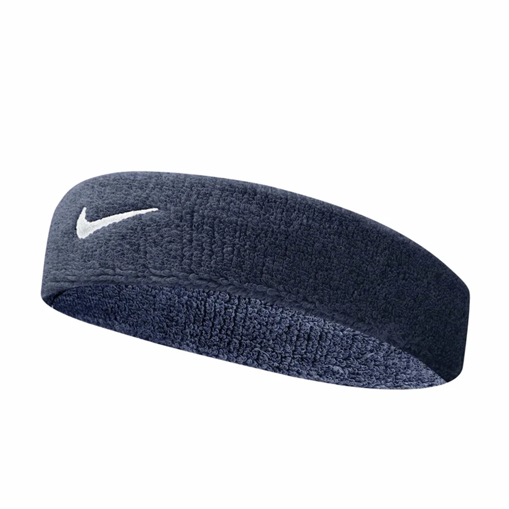 Nike Swoosh Headband - Obsidian/White