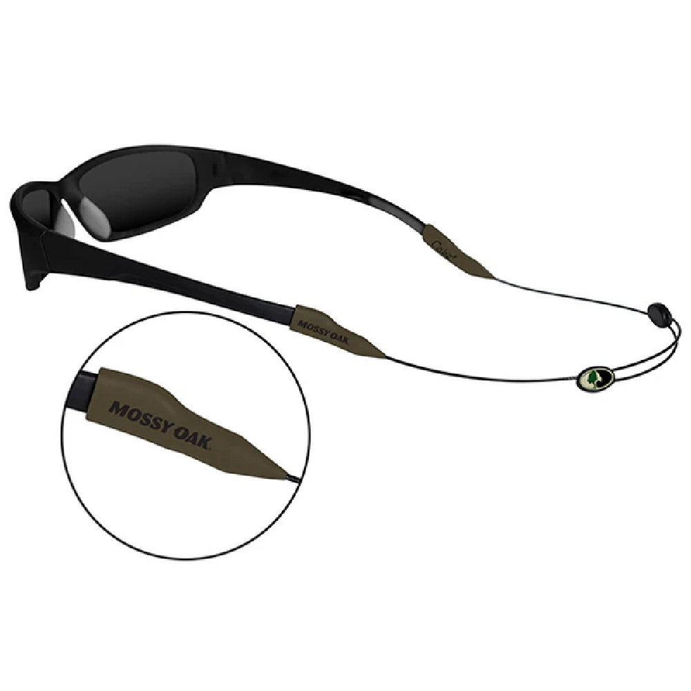 Cablz MOBZipz Olive Mossy Oak Bottomland Adjustable Eyewear Retainer