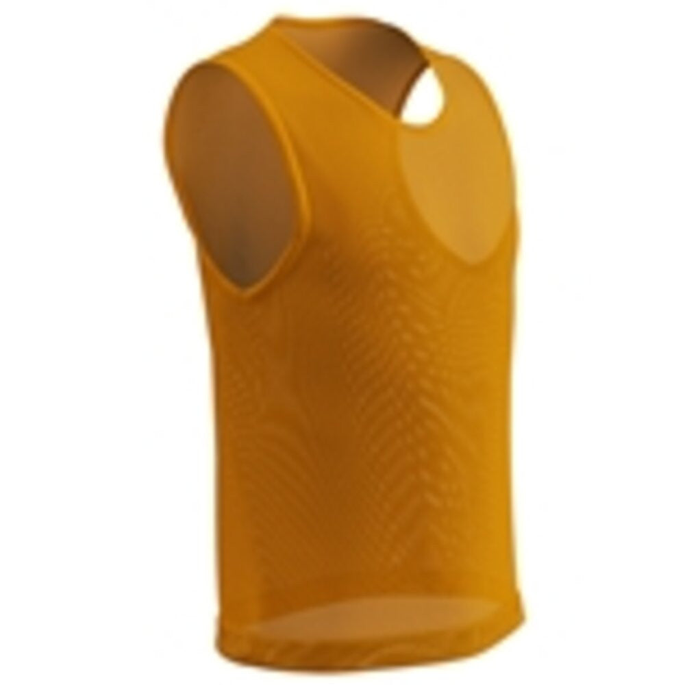 Champro Adult Scrimmage Micro-Mesh Soccer Pinnie 6‑Pack - Neon Orange