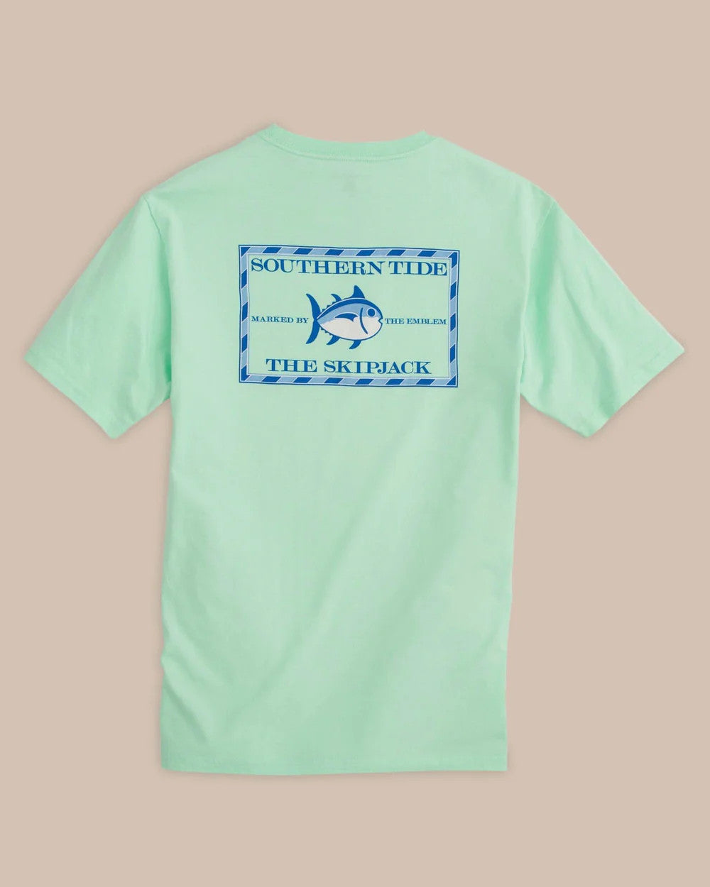 Southern Tide Original Skip Jack Short Sleeve T-Shirt - Offshore Green