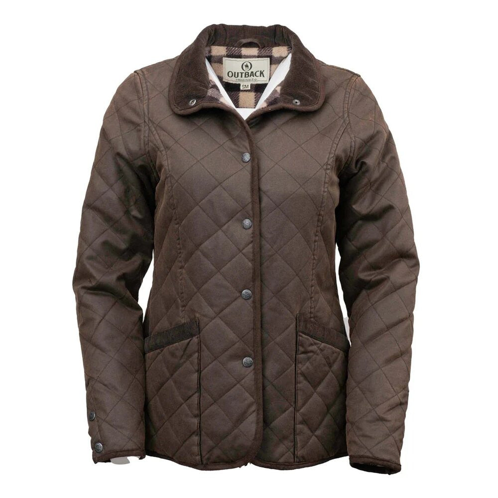 Outback Trading Co. Women's Canyonland Barn Jacket - Brown