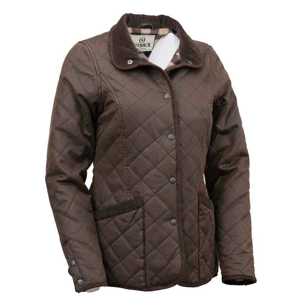 Outback Trading Co. Women's Canyonland Barn Jacket - Brown