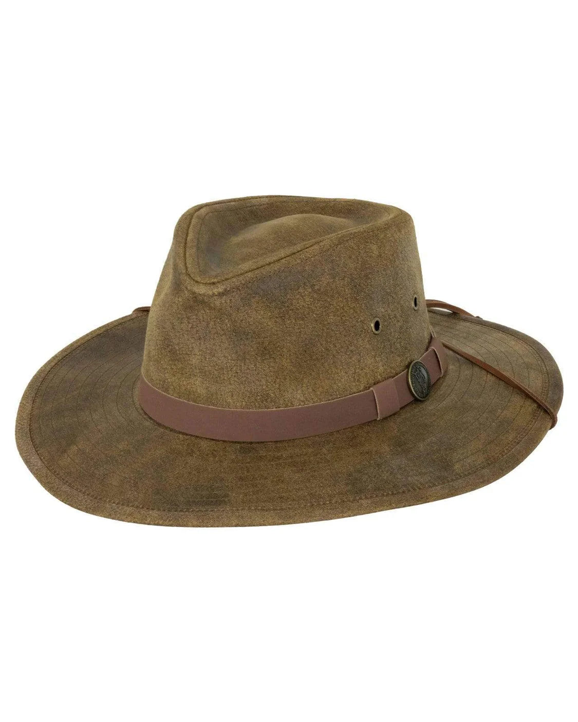 Outback Trading Co. Men's Leather Kodiak Hat