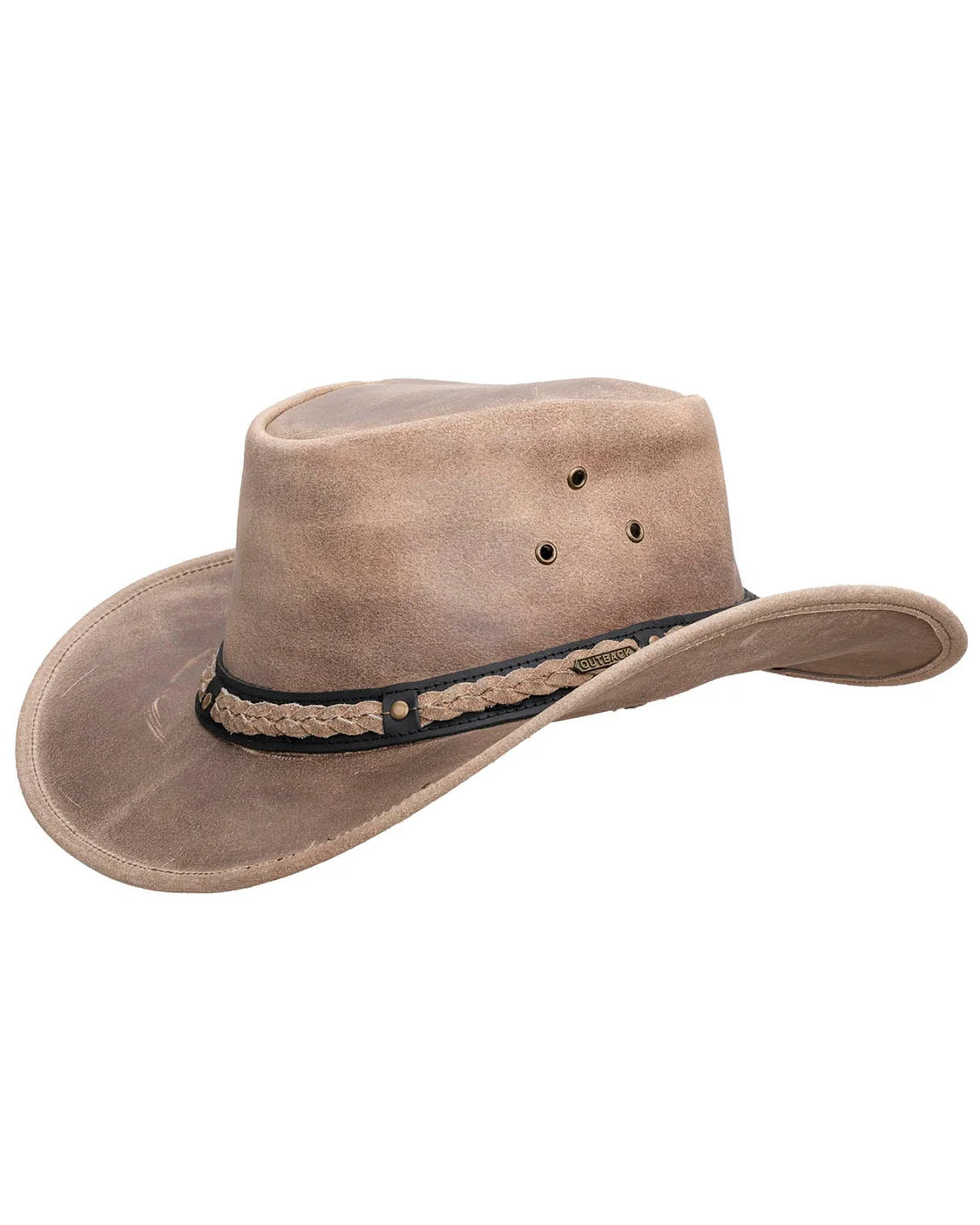 Outback Trading Co. Wagga Wagga Leather Hat