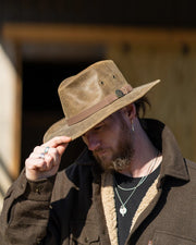 Outback Trading Co. Men's Leather Kodiak Hat