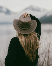 Outback Trading Co. Wagga Wagga Leather Hat