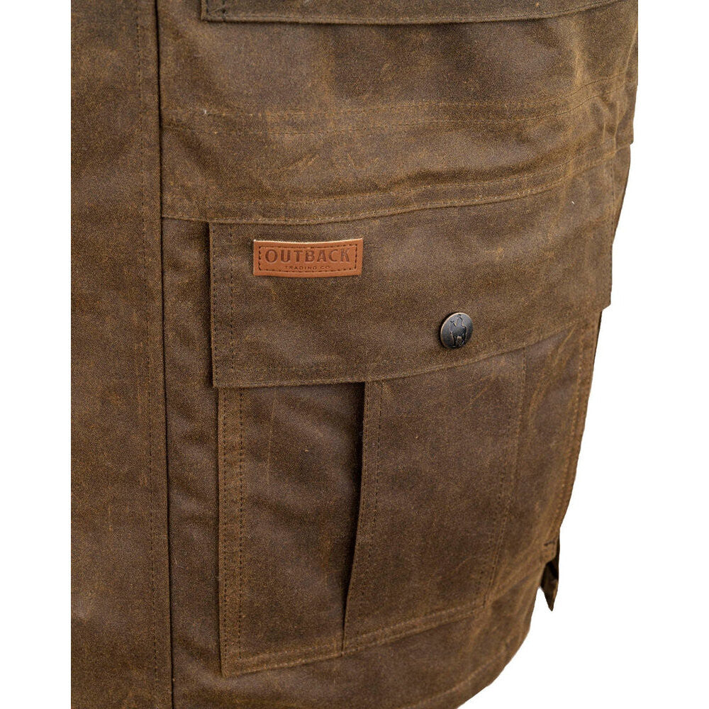 Outback Trading Co. Men's Deer Hunter Vest - Bronze