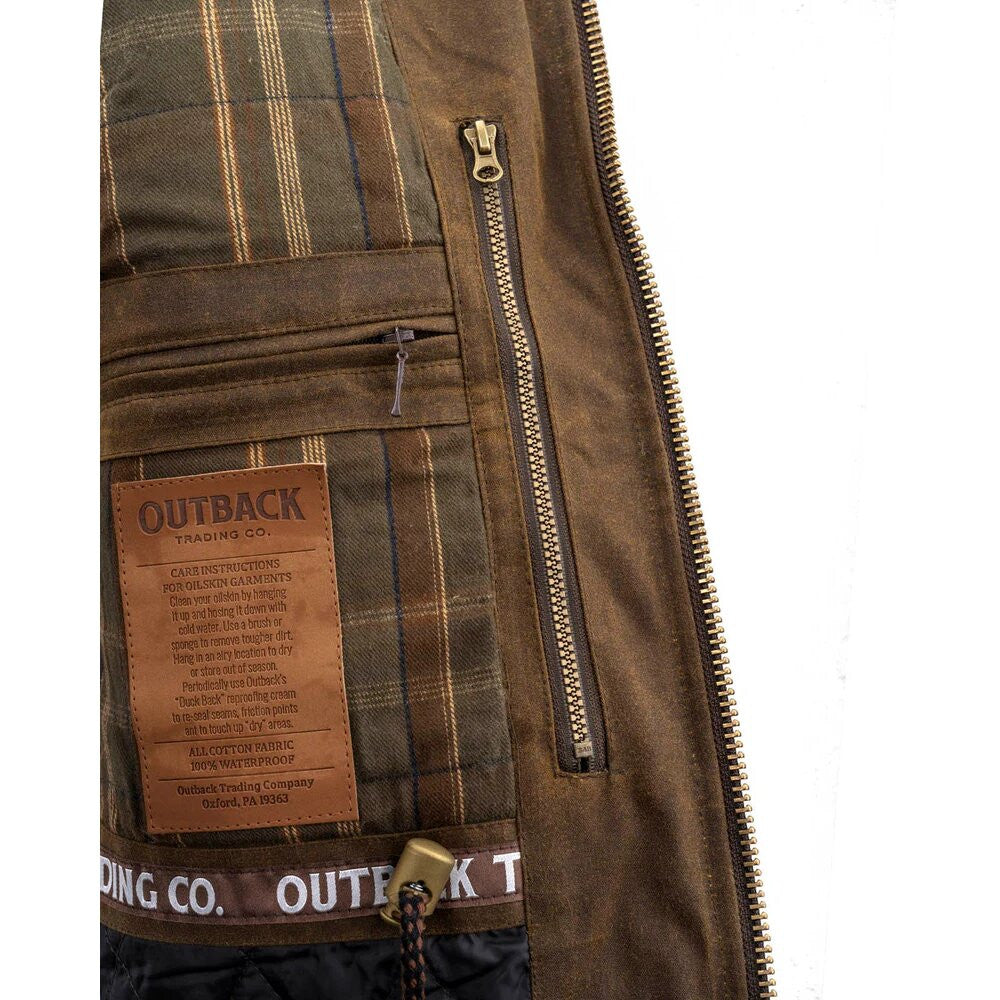 Outback Trading Co. Men's Deer Hunter Vest - Bronze