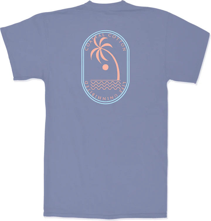 Coastal Cotton Men's Palm Tee - Wake