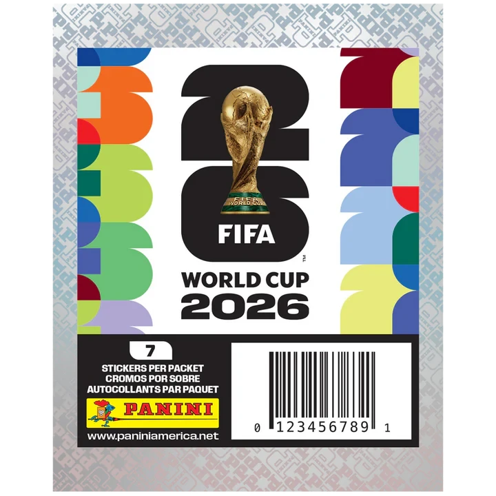 Panini FIFA World Cup 2026 Official Sticker Collection Pack - 7 Sticker Pack