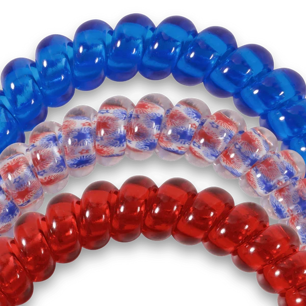 Teleties Patriot Pop Small Hair Ties