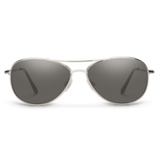 Suncloud Patrol Polarized Sunglasses - Silver/Polar Grey