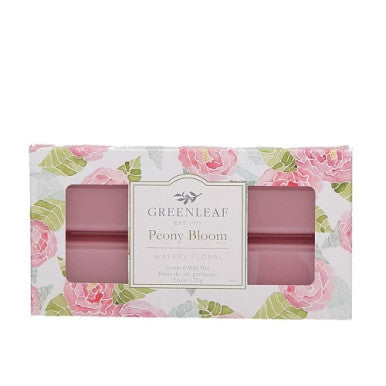 Greenleaf Scented Wax Bar - Peony Blooms